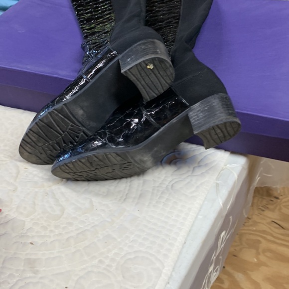 Stuart Weitzman Black Boots - Picture 4 of 9